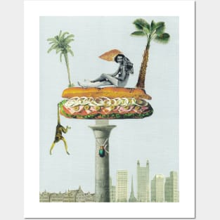 Tropical Sandwich Posters and Art